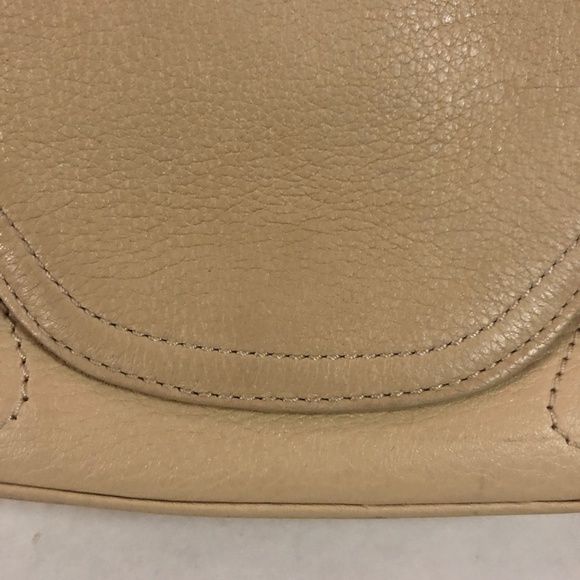 Cole Haan Village H05 Satchel Handbag Beige Pebble - Picture 3 of 8